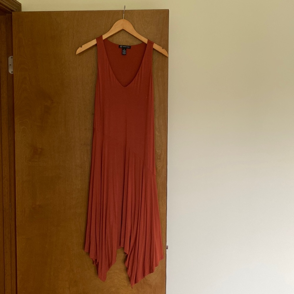 INC International Concepts sleeveless rayon dress, Size S.